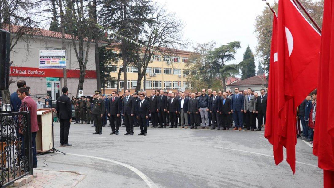 İlçemizde 10 Kasım Atatürkü Anma Programı Düzenlendi