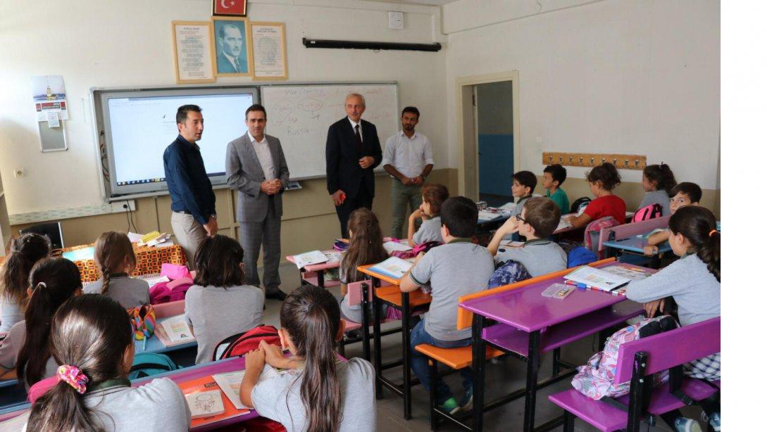 İlçe Milli Eğitim Müdürümüz Mehmet DOĞAN Kaymakam İlyas MEMİŞ İle Okulları Ziyaret Etti.